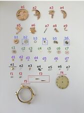 Omega Cal 351 Watch Parts Movement Balance Fork Wheel Spring 350 354 352 353 2