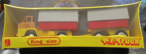 Camion bâche double miniature - camion,