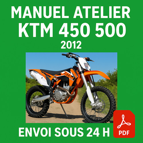 Manuel atelier ktm - 450, 500