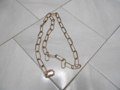 Chaine métal doré pour - métal,