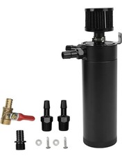 Universal 2 Port Oil Catch Can Reservoir Tank, Engine Air Oil - A0197