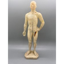 Vintage Acupuncture Medical Rubber Figurine Point Model 