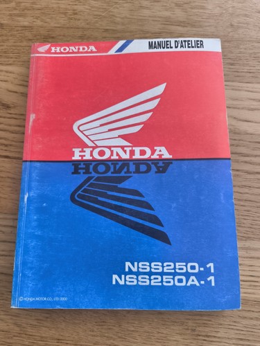 Manuel atelier honda revue - atelier,