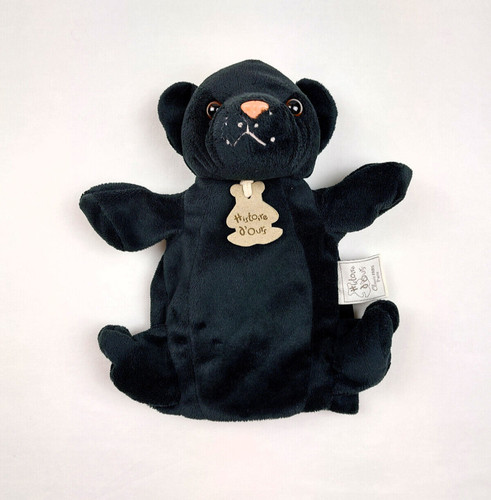 Doudou marionnette panthère