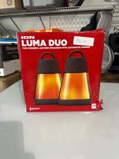 ION Luma Duo Lantern Bluetooh Speaker Waterproof Pair  (2 pack) LUMADUOXUS