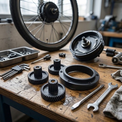 Kit engrenages moteur moyeu - moteur,