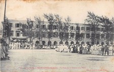 CPA SENEGAL JULY 14 IN ST LOUIS LA TRACKE DE LA RACE AUX VELOS