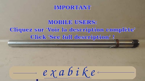 Tube fourche pour honda nx - pour,