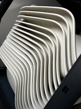 Herman Miller Charles Eames Plastic Arm Shell Chair White