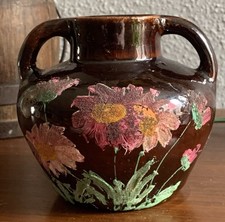 Vase céramique à décor