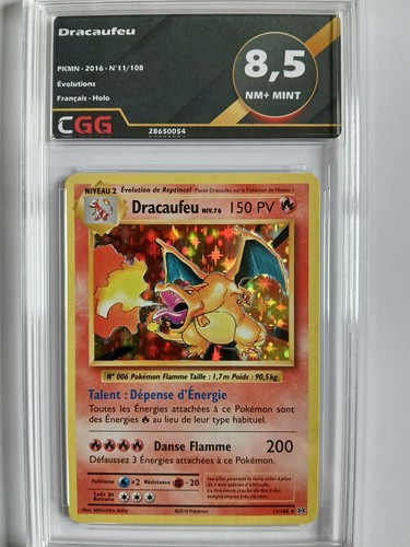 Carte pokémon dracaufeu - pokémon,