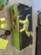 Pleo Ugobe Interactive Robot Dinosaur w/ Box Accessories Untested Review Images