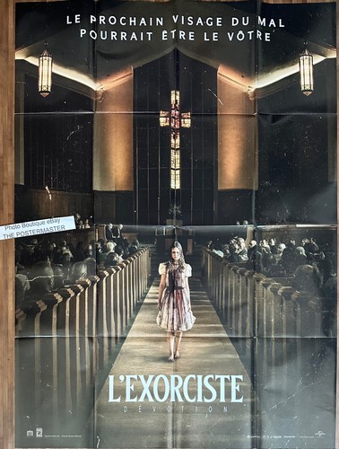 Affiche cinéma exorciste - affiche,