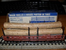 wagon ridelles porteur de tubes HORNBY ACHO echelle ho