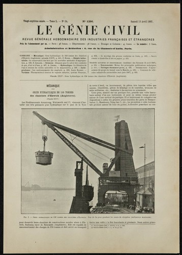 1907 grue hydraulique - -,