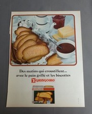 ANTIQUE ADVERT CLIPPING ADVERTISING AD 030817 / GRINGOIRE TOAST BISCUITS