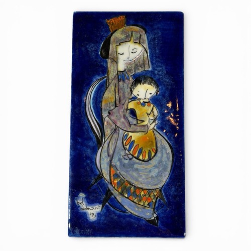 Carreau faïence encadré - de,