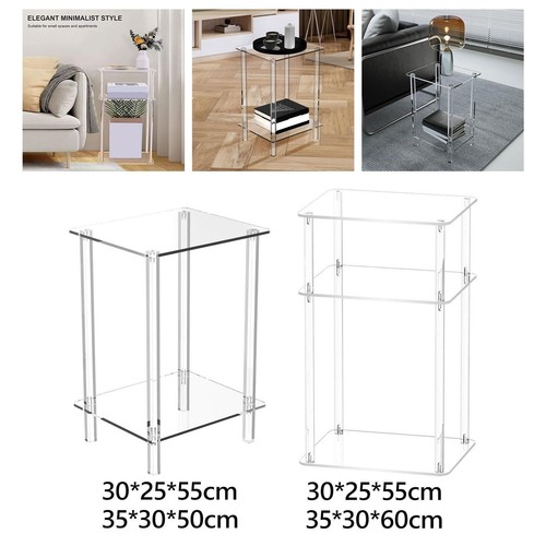 Table appoint acrylique - d'appoint, en