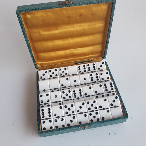 Coffret jeu domino en - jeu, de