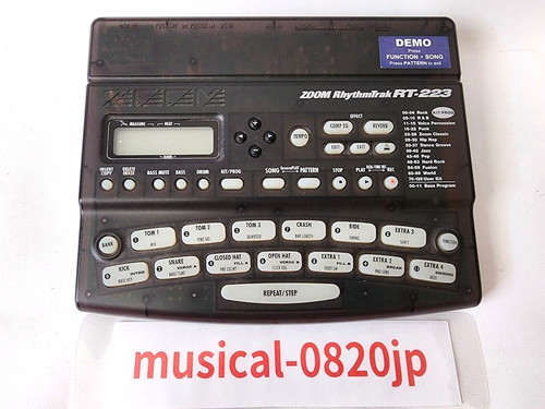 Zoom 223 rhythmtrak drum - zoom, rt-223