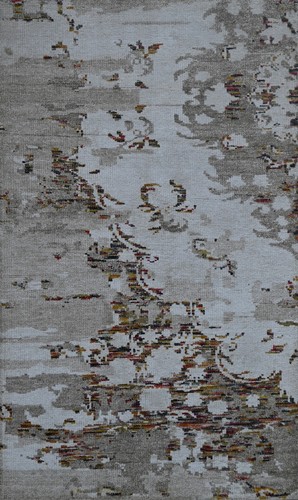 Tapis vintage blanc multi - tapis, blanc-multi