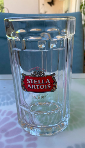Verre chope biere stella - verre,