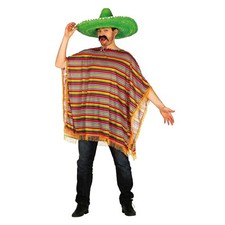 Fiestas Guirca - Poncho de déguisement motif/style Mexicain - Adulte (FG1056)