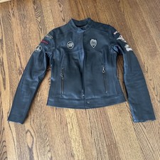 Women’s leather Ducati  Motorcycle Jacket  Sz 42 (small) Dainese $697 MSRP