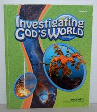 A Beka Investigating God's World Quarter 1  Grade 5 -5th edition- 2024  FREESHIP