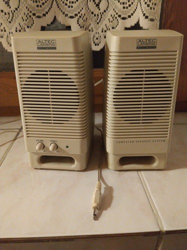 Enceintes vintage pour pc - pour,