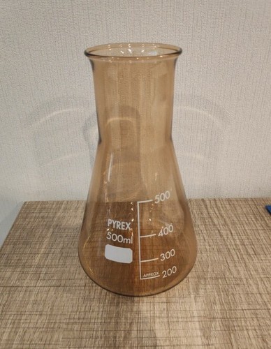Erlenmeyer 500ml pyrex - , bêcher