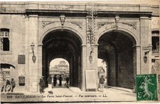 Old postcard St-MALO-Les Portes St-Vincent-interior view (265836)