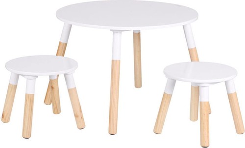 Ensemble table chaises - table, et