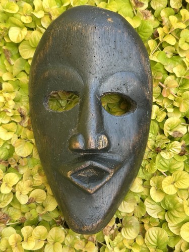 Sculpture masque africain - masque,