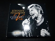 COFFRET 3 CD + 1 DVD "JOHNNY HALLYDAY : LE CONCERT DE SA VIE"