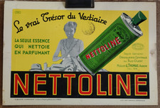 Vintage Nettoline Le Real Trésor du Cloire /RSC14 Sheet Metal & Lithograph