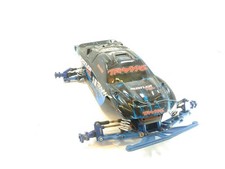 *SUPER UPGRADED* TRAXXAS RUSTLER 1/10 2WD STADIUM TRUCK ROLLER SLIDER CHASSIS US