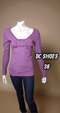 Dc Shoes Taille 38  Superbe pull violet femme pullover