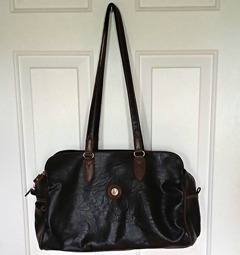 Mouflon leather black shoulder - mouflon,