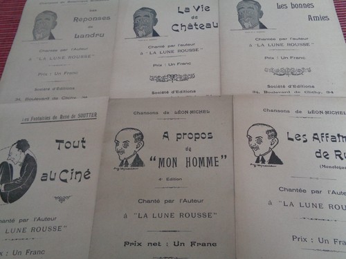 Lot partition musique - musique, (ref