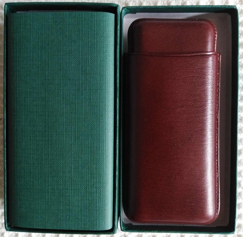Etui cigares neuf cuir - a,