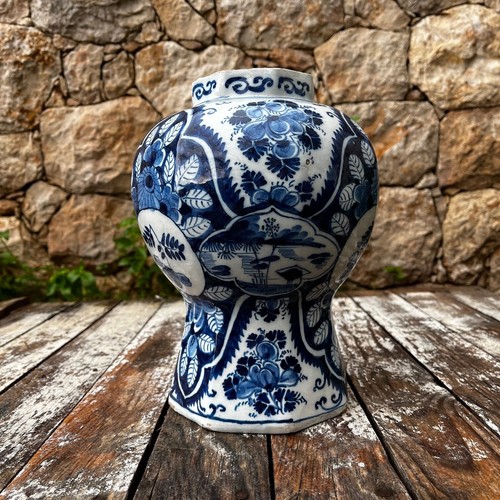 Grand vase faience delft - en,