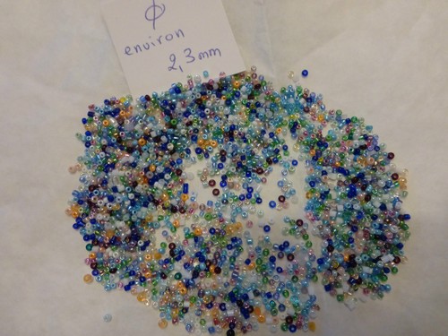 Lot perle rocaille - de,