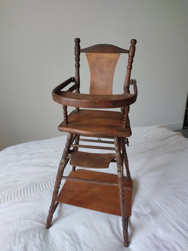Chaise haute bois pour - chaise,