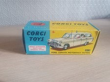 Jouet Ancien Boite D Origine Corgi Toys 419 Ford Zéphyr Motorway Patrol
