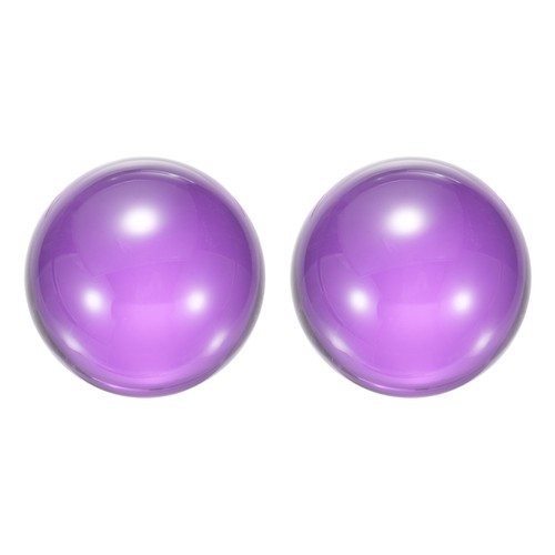 Boule acrylique violet