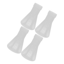 4 Pcs Fiole Erlenmeyer Flasque