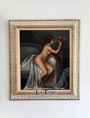 Peinture huile sur toile cadre - huile,