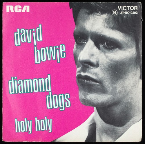 David bowie diamond - bowie, dogs