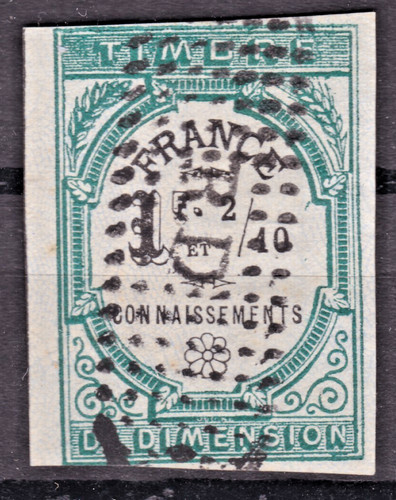 Timbre france fiscal - france,